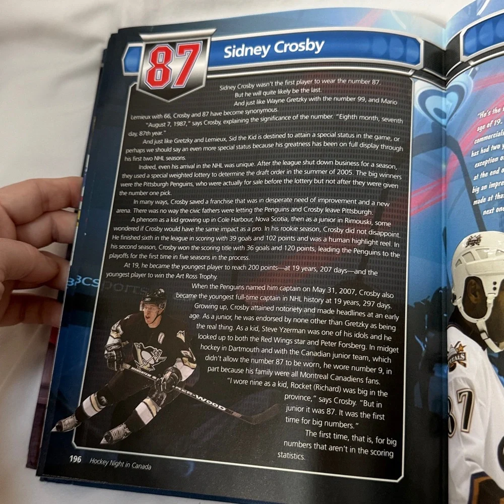 “By the Numbers: From 00 to 99” Hardcover Hockey Legends Book by Scott Morrison
